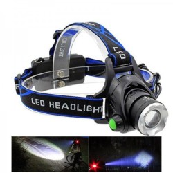 Dual Light Source Zoom Headlamp - акумолаторен челник