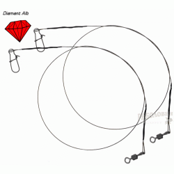 Метален повод за щука / Diamant ALB