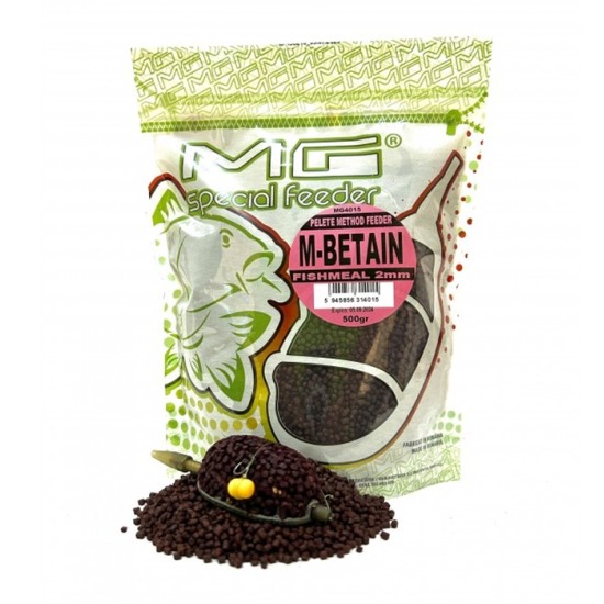 MG Pelete Feeder M - Betain 2mm / 500gr MG Pelete Feeder M - Betain 2mm / 500gr
