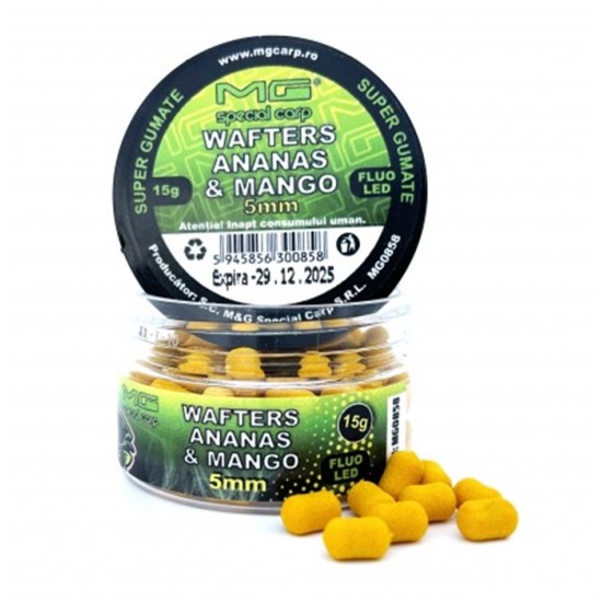 Wafters Feeder LED Ananas&Mango Dumbell 5mm Wafters Feeder LED Ananas&Mango Dumbell 5mm