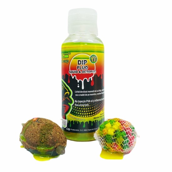 MG Carp Fluo Squid Octopus 100ml MG Carp Fluo Squid Octopus 100ml