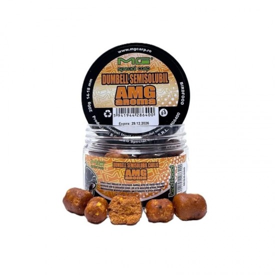 Dumbell Semisolubil Carlig AMG aRoma® 14-18mm Dumbell Semisolubil Carlig AMG aRoma® 14-18mm