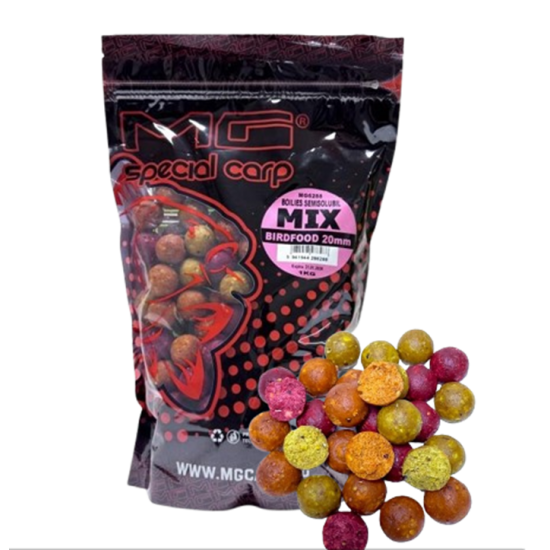 Boilies Semisolubil Mix 20mm Boilies Semisolubil Mix 20mm