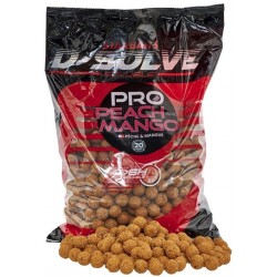 Бързоразтворими топчета Starbaits D-SOLVE PEACH MANGO 2.5KG