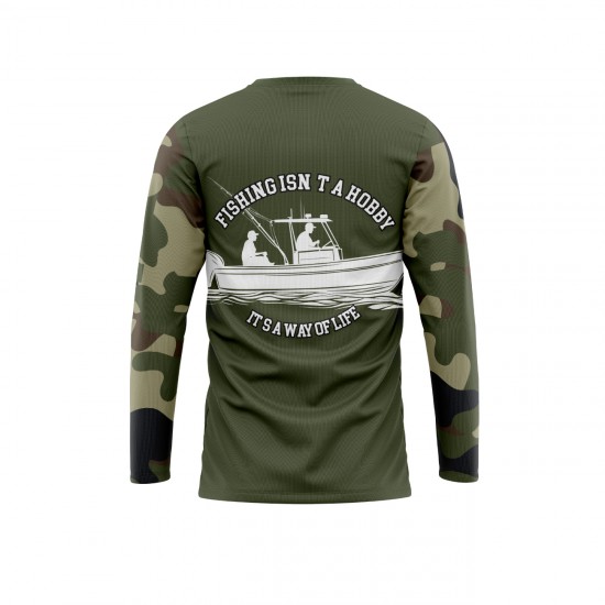 3D UV Блуза Hunter FISHING #352