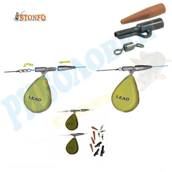 Lead clips Stonfo-maxi