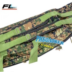 Калъф за три въдици FL-145см