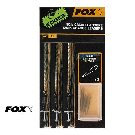 Материали за монтаж Tied Camo Leadcore Kwik Change Leaders Материали за монтаж Tied Camo Leadcore Kwik Change Leaders