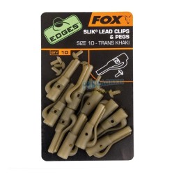 Edges монтаж slik lead clip + pegs Khaki